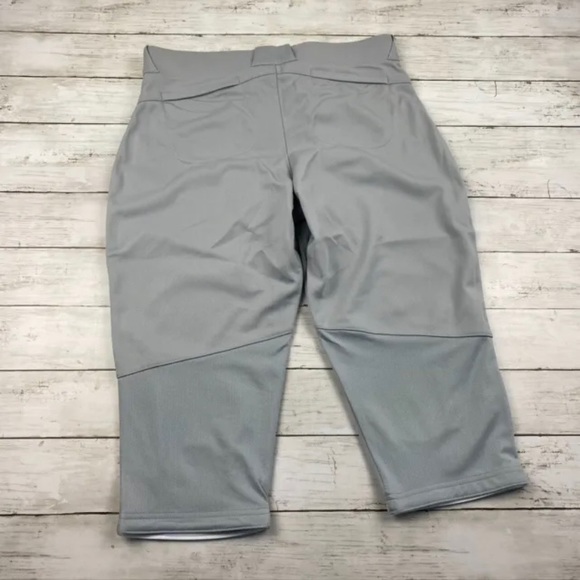 Nike Women’s XL Vapor Select 3/4 Length Softball Pants AV6642-052 Gray New NWT - Picture 4 of 4